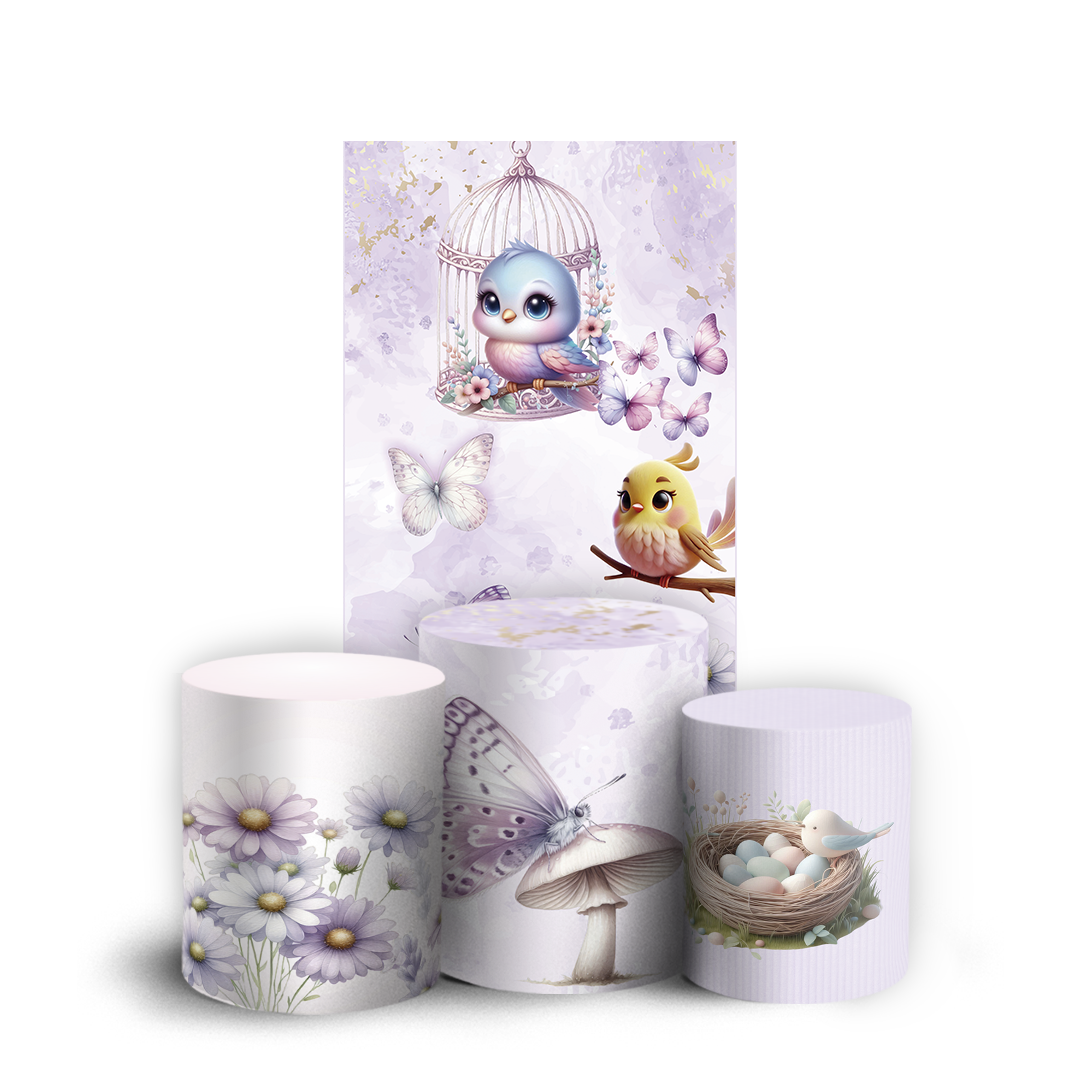 Arte Digital Painel de Festa - Jardim 805245