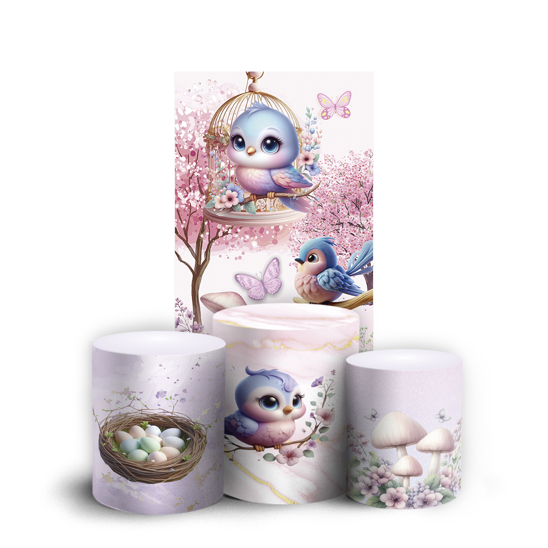 Arte Digital Painel de Festa - Jardim 805247