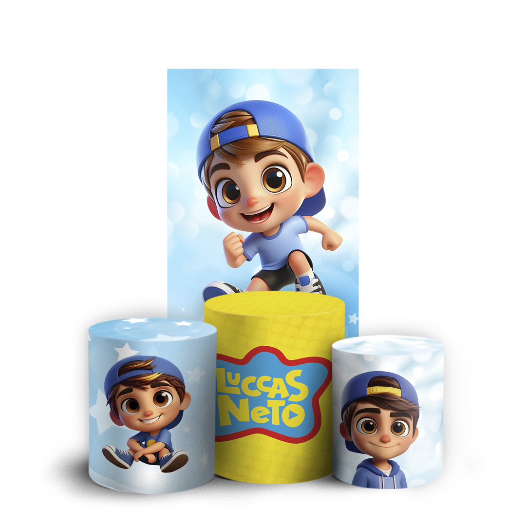 Arte Digital Painel de Festa - Luccas Neto 805248