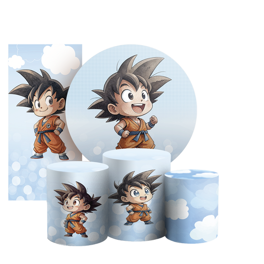 Arte Digital Painel de Festa - Dragon Ball 805272