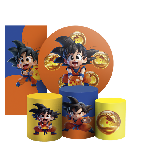 Arte Digital Painel de Festa - Dragon Ball 805273