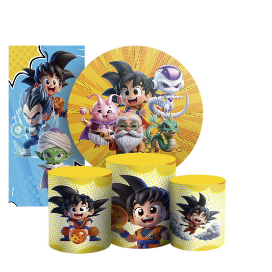 Arte Digital Painel de Festa - Dragon Ball 805274