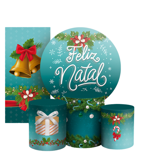 Arte Digital Painel de Festa - Natal 805411