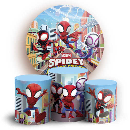 Arte Digital Painel de Festa - Homem Aranha 805435