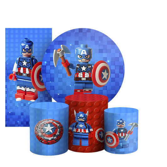 Arte Digital Painel de Festa - Lego 805453