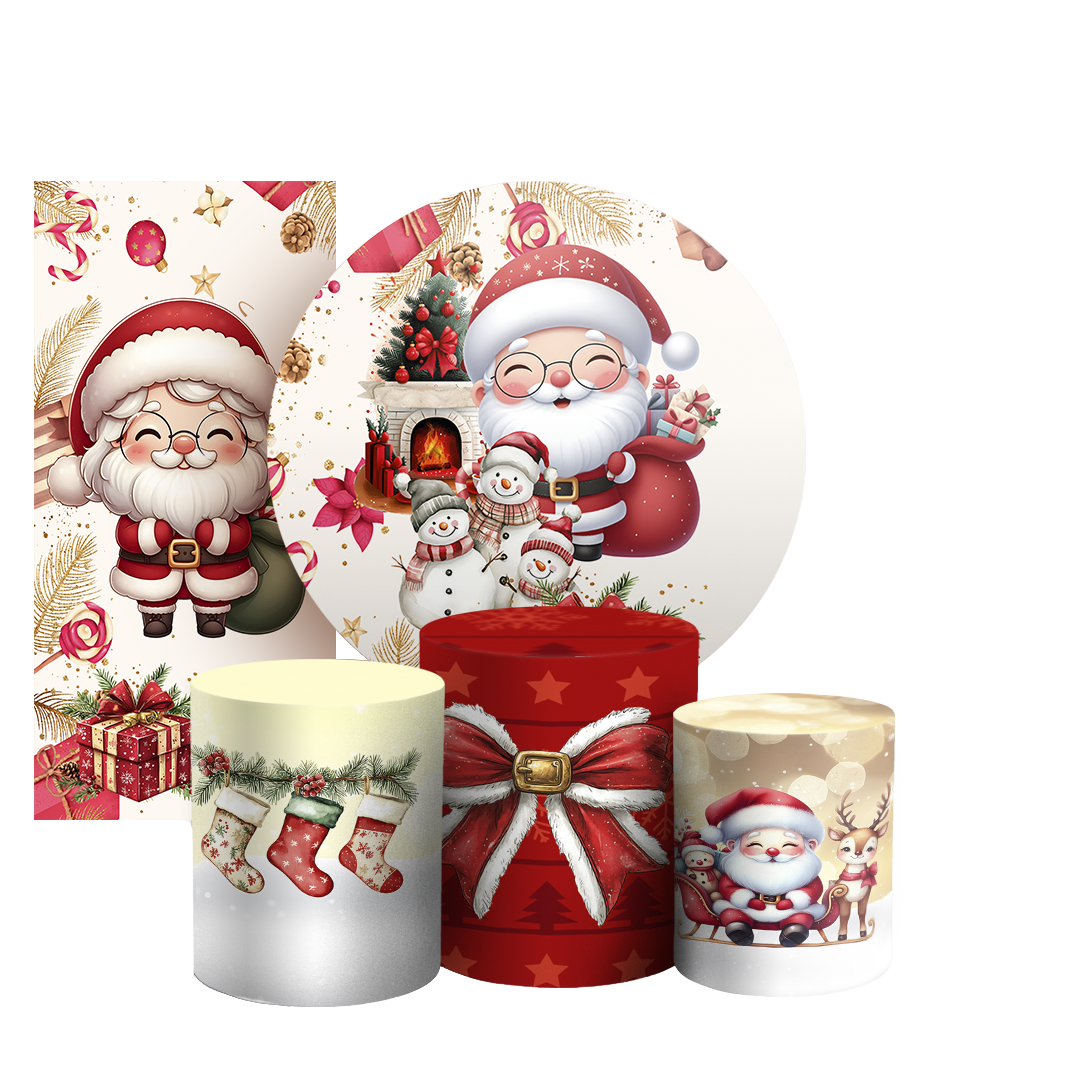 Arte Digital Painel de Festa - Natal 805456