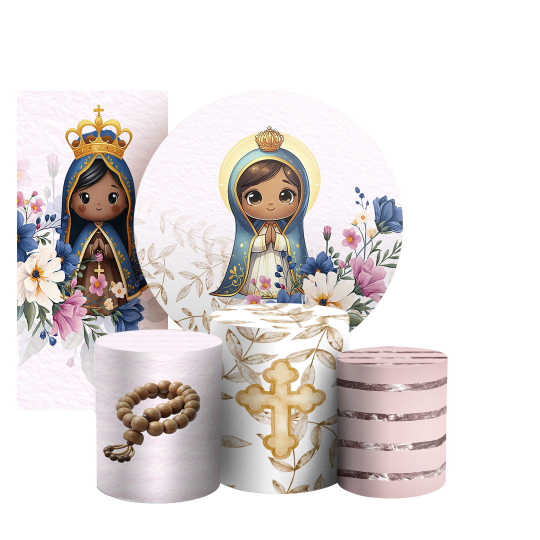 Arte Digital Painel de Festa - Nossa Senhora 805463