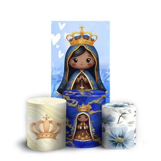 Arte Digital Painel de Festa - Nossa Senhora 805466