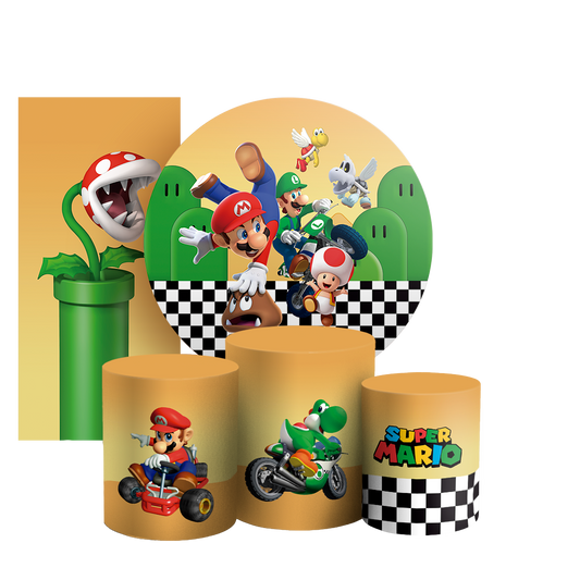 Arte Digital Painel de Festa - Super Mario 805543