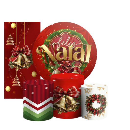 Arte Digital Painel de Festa - Natal 805564
