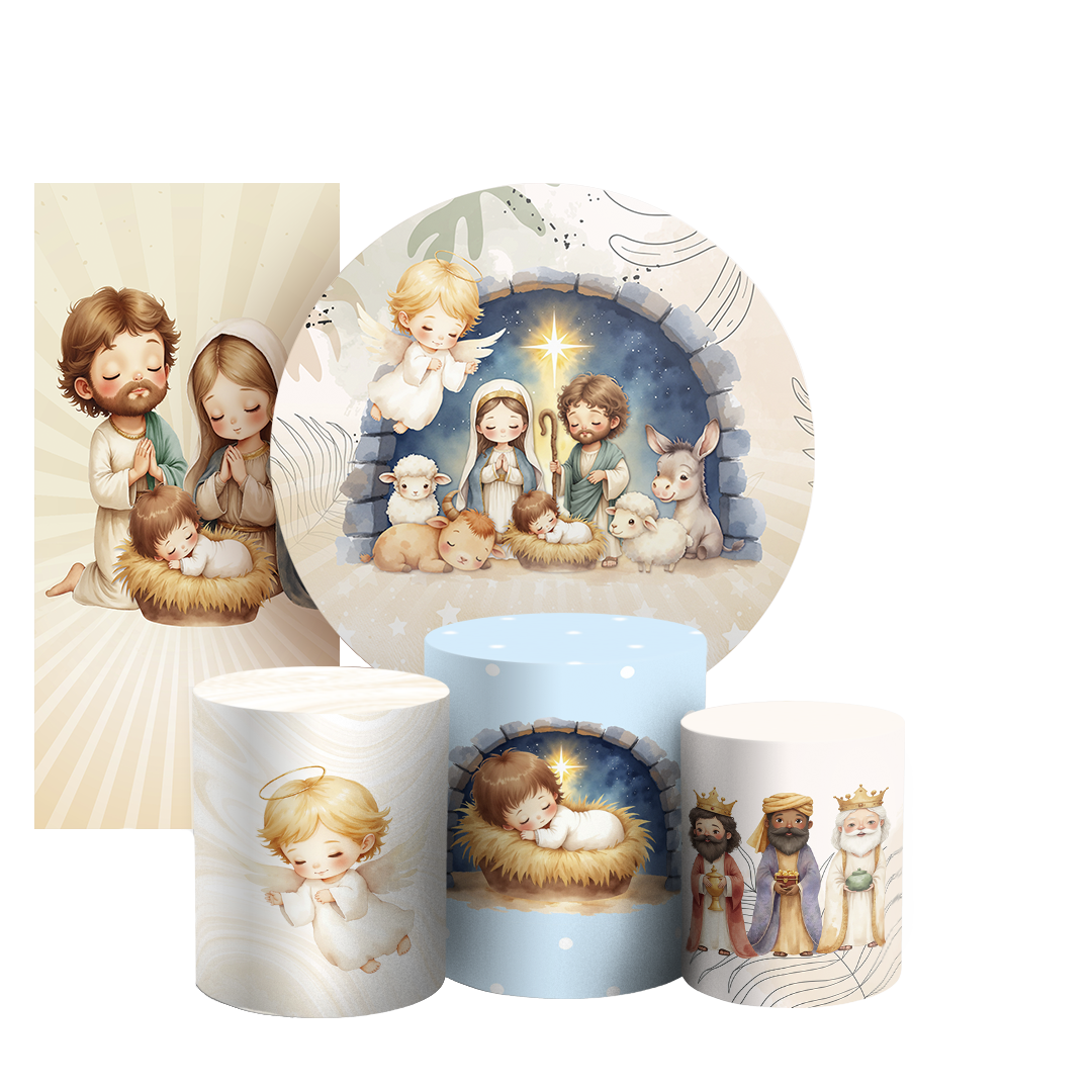 Arte Digital Painel de Festa - Natal 805567