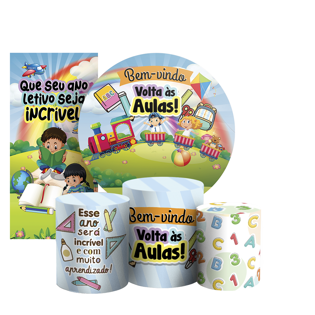 Arte Digital Painel de Festa - ABC 805592