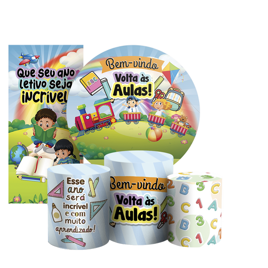 Arte Digital Painel de Festa - ABC 805592