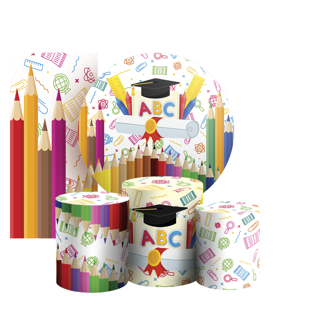 Arte Digital Painel de Festa - ABC 805593