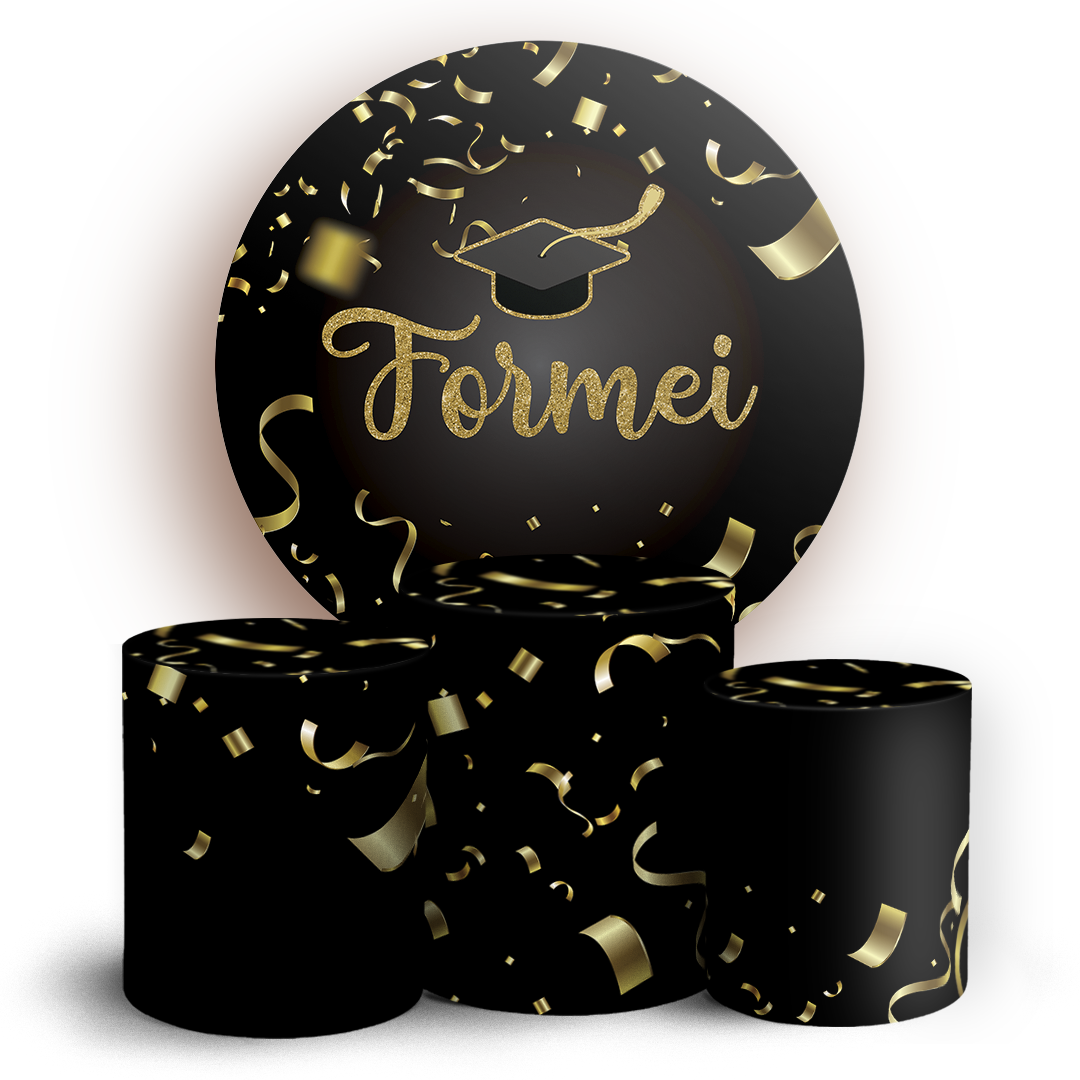 Arte Digital Painel de Festa - Formatura 805598