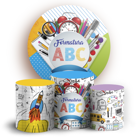 Arte Digital Painel de Festa - Formatura ABC 805601