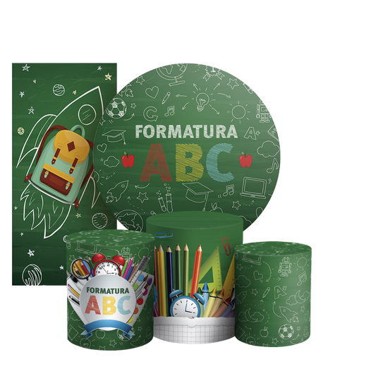 Arte Digital Painel de Festa - Formatura ABC 805604