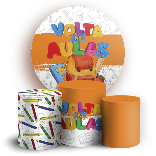 Arte Digital Painel de Festa - Volta as Aulas 805609