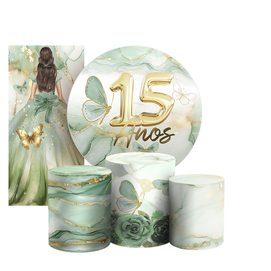 Arte Digital Painel de Festa - 15 Anos 805611