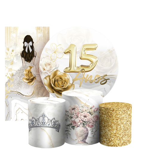 Arte Digital Painel de Festa - 15 Anos 805616