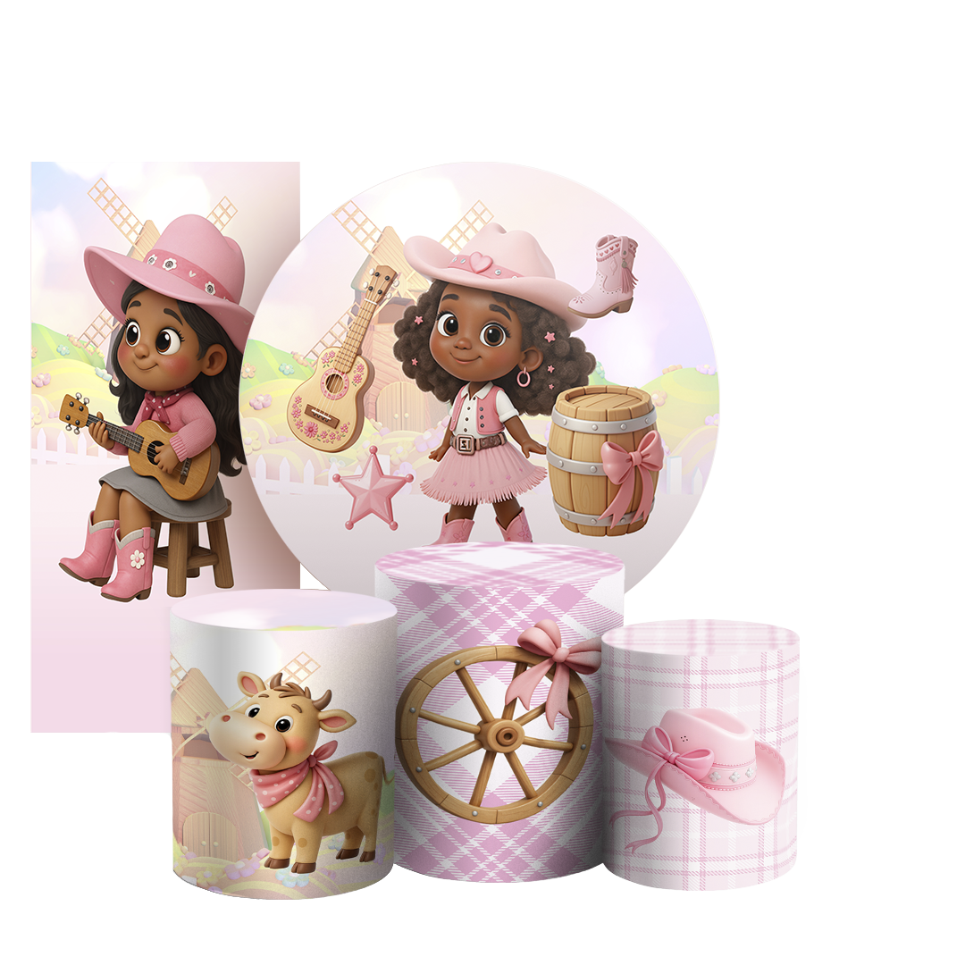 Arte Digital Painel de Festa - Fazendinha 805619