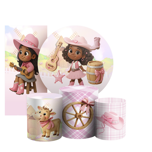 Arte Digital Painel de Festa - Fazendinha 805619