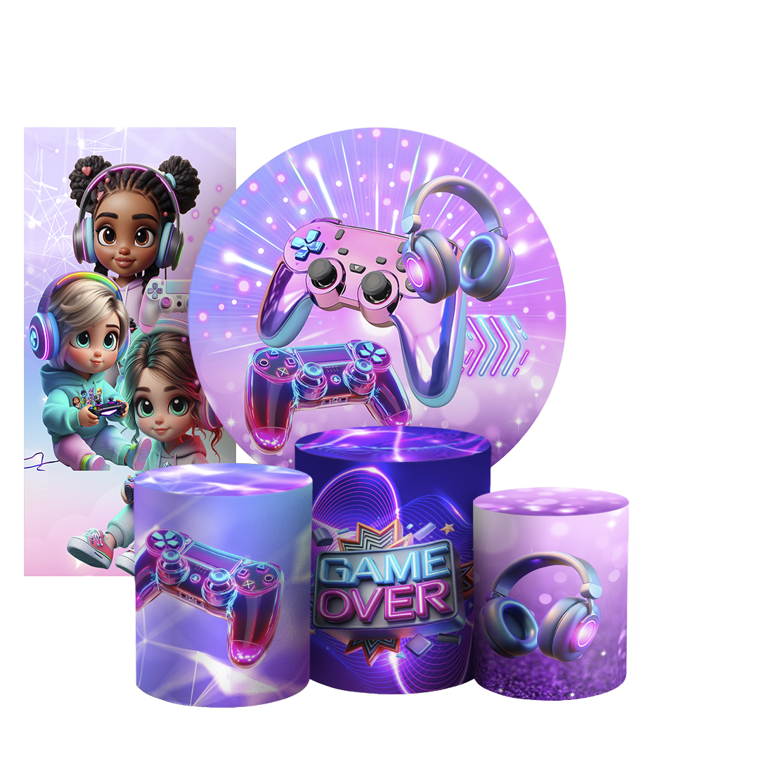 Arte Digital Painel de Festa - Video Games 805642