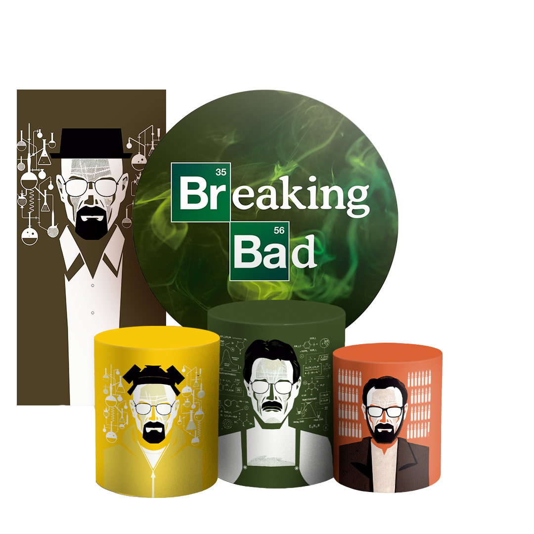 Arte Digital Painel de Festa - Breaking Bad 805643