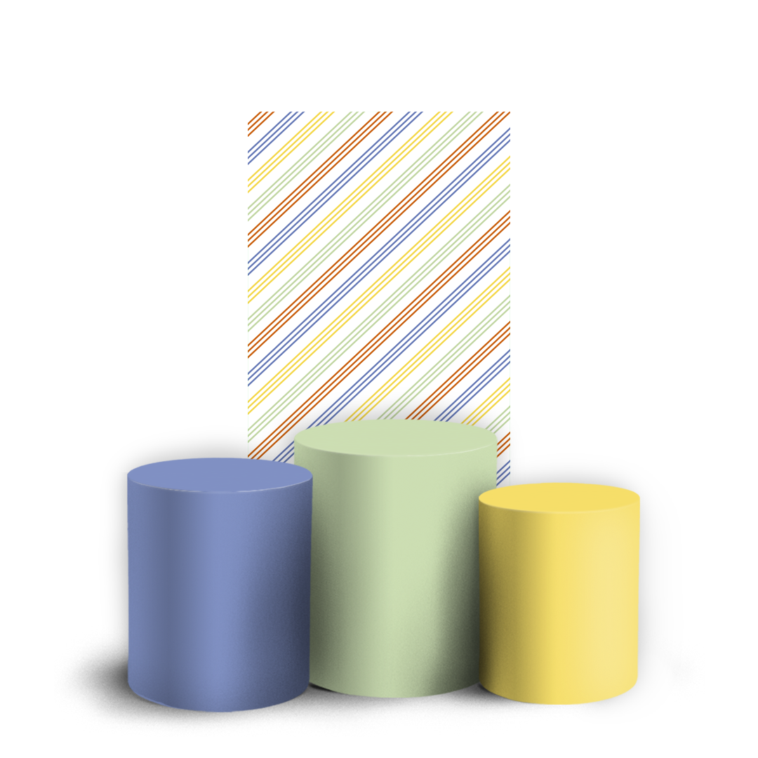 Arte Digital Painel de Festa - Cores 805647