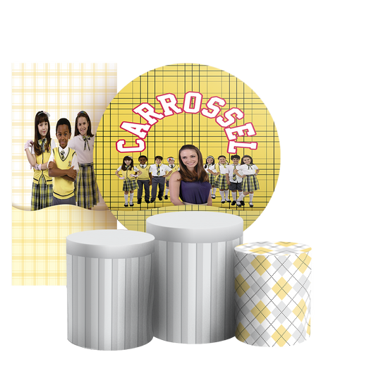 Arte Digital Painel de Festa - Carrosel SBT 805704