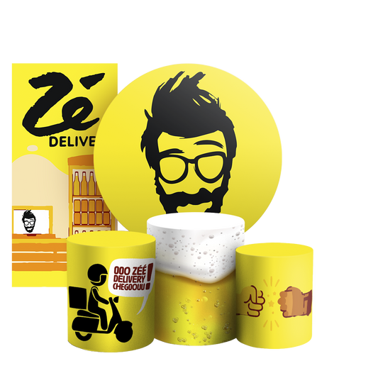 Arte Digital Painel de Festa - Ze Delivery 805708