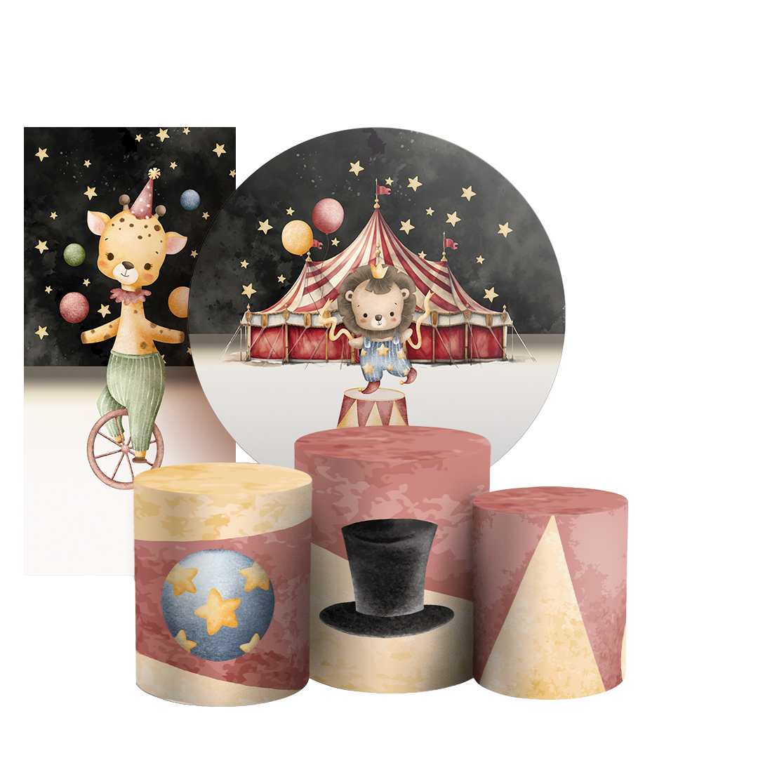 Arte Digital Painel de Festa - Circo 805709