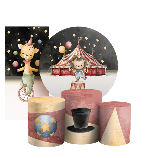 Arte Digital Painel de Festa - Circo 805709