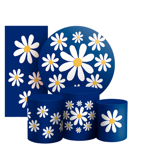 Arte Digital Painel de Festa - Flor Margarida 805711