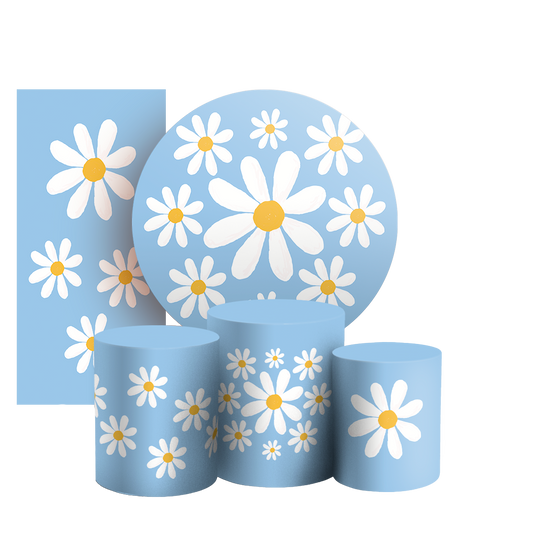 Arte Digital Painel de Festa - Flor Margarida 805712