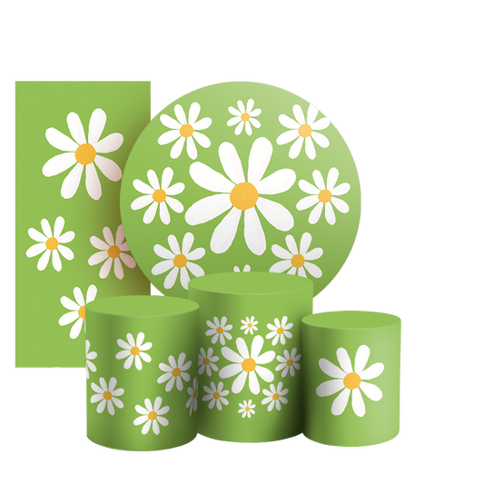 Arte Digital Painel de Festa - Flor Margarida 805715