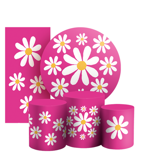 Arte Digital Painel de Festa - Flor Margarida 805718