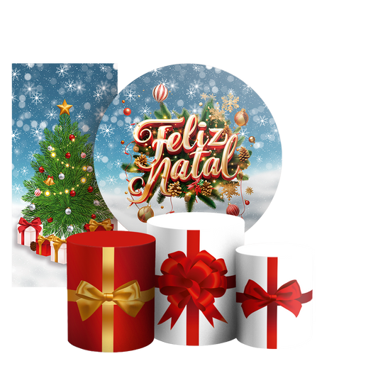 Arte Digital Painel de Festa - Natal 805721