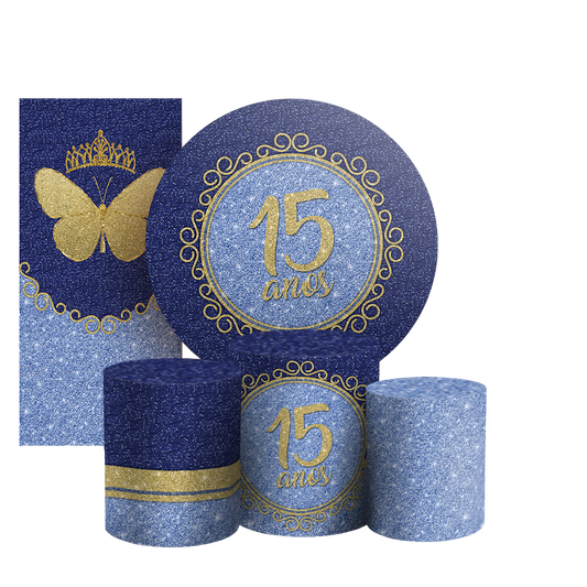 Arte Digital Painel de Festa - 15 Anos 805723