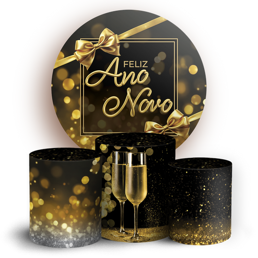 Arte Digital Painel de Festa - Ano Novo 805738