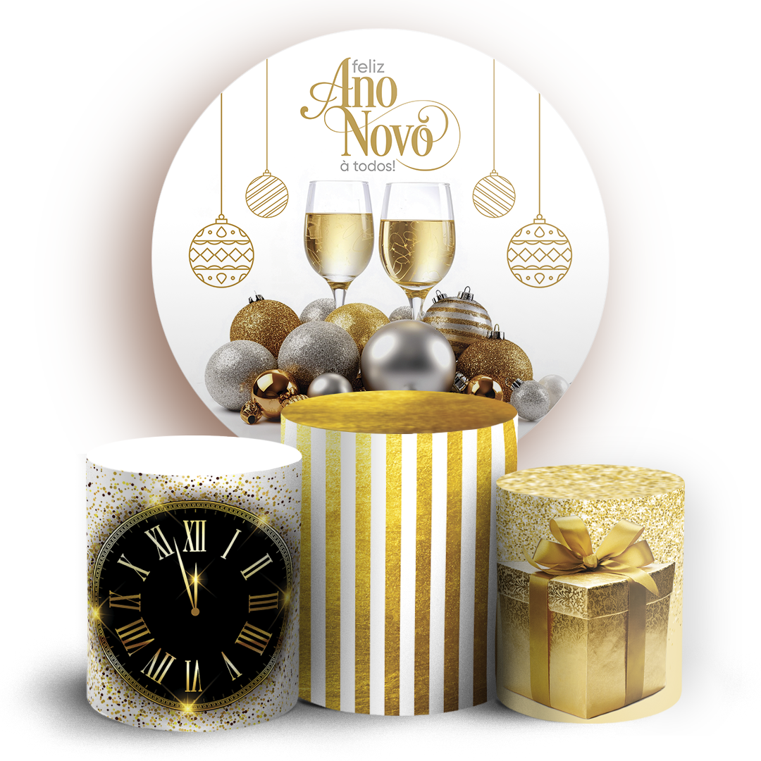 Arte Digital Painel de Festa - Ano Novo 805740