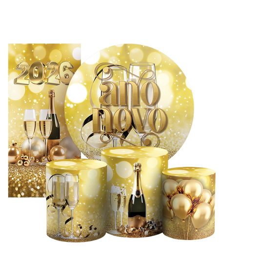 Arte Digital Painel de Festa - Ano Novo 805741