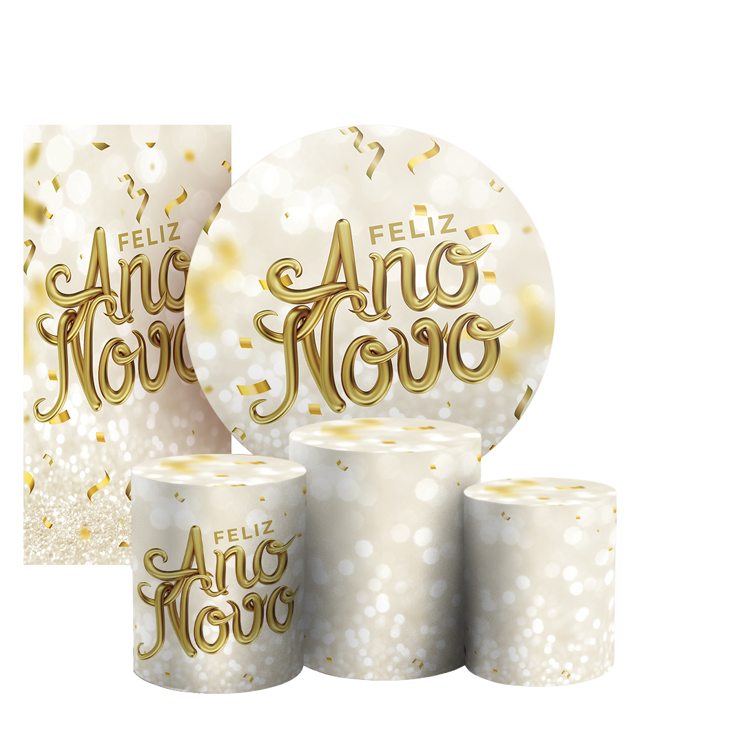 Arte Digital Painel de Festa - Ano Novo 805743