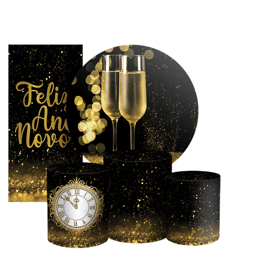 Arte Digital Painel de Festa - Ano Novo 805746