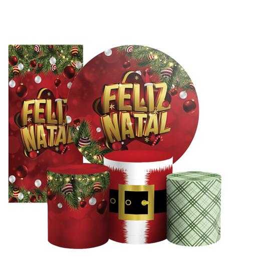 Arte Digital Painel de Festa - Natal 805749