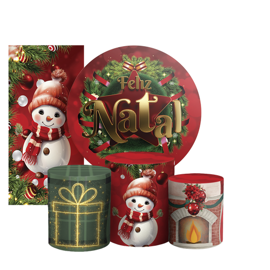 Arte Digital Painel de Festa - Natal 805750