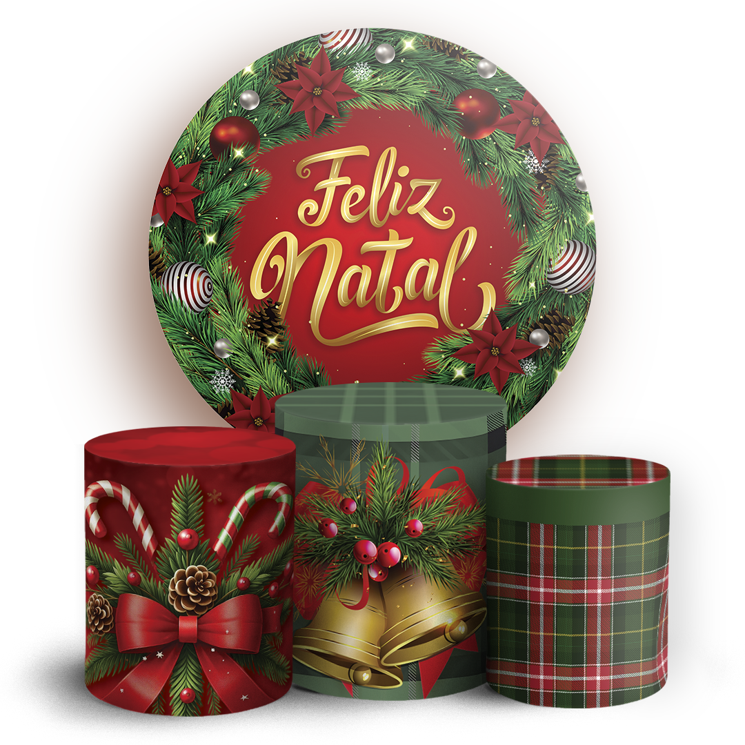 Arte Digital Painel de Festa - Natal 805752