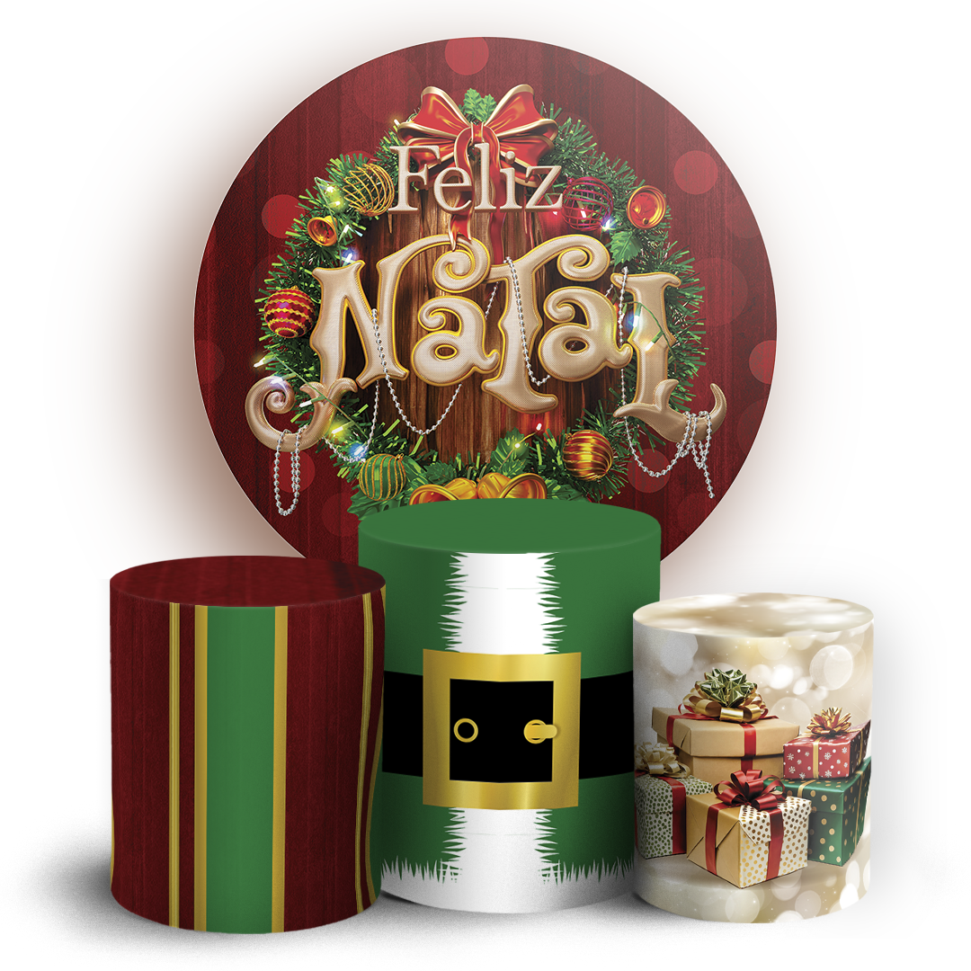 Arte Digital Painel de Festa - Natal 805753