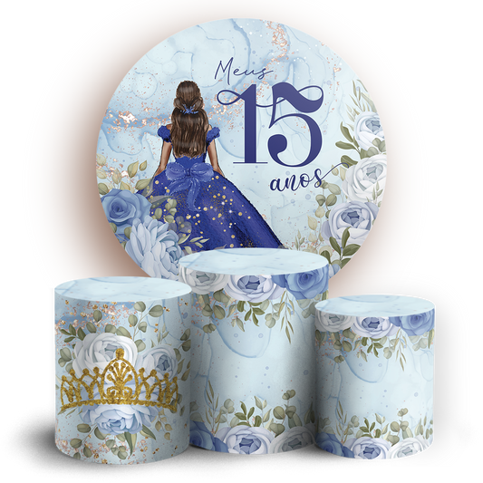 Arte Digital Painel de Festa - 15 Anos 805756