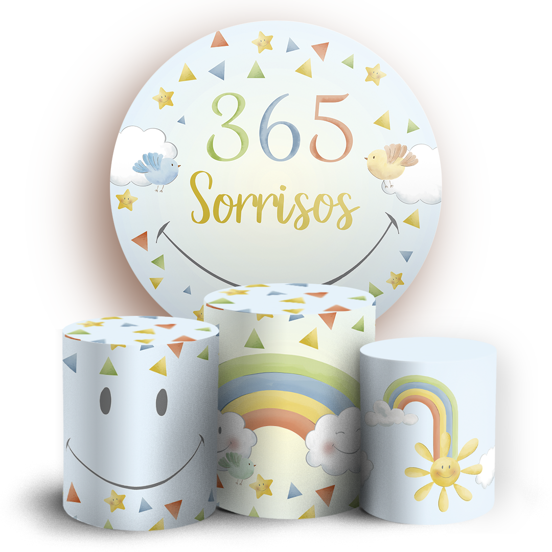 Arte Digital Painel de Festa - 365 Sorrisos 805759